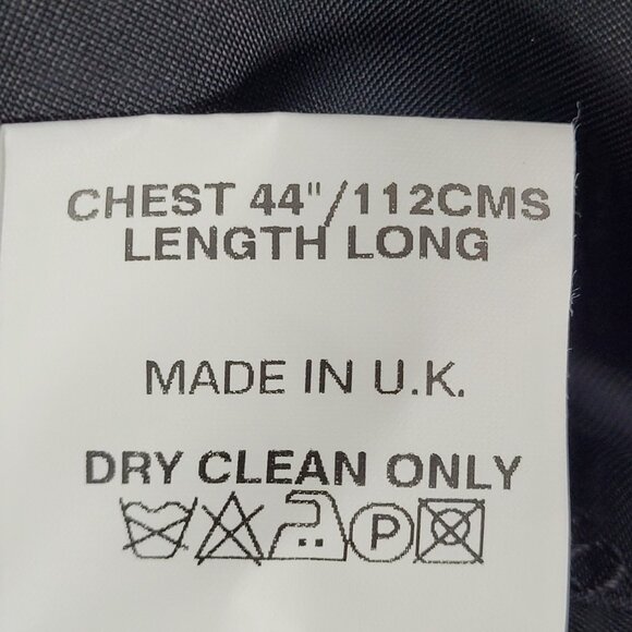 Moss Bros Italian Wool Super 120's Limited Edition Double Breasted Tuxedo 42L - Picture 4 of 16